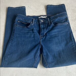 Levi's Women's Skinny Jeans - Dark Blue